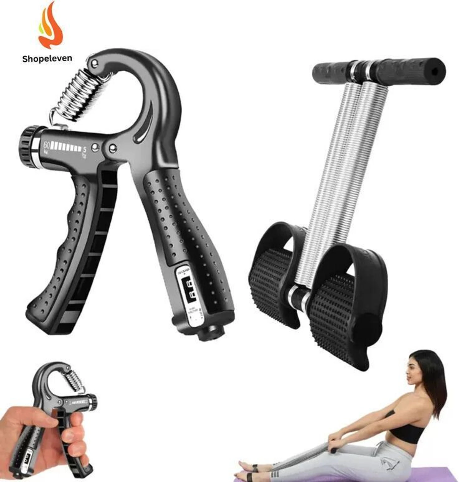 Shopeleven Double Spring Tummy Trimmer