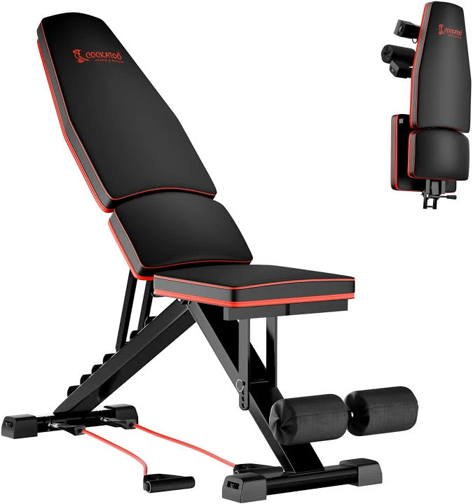 Cockatoo ALPHA X10 Adjustable Incline Decline Flat Bench