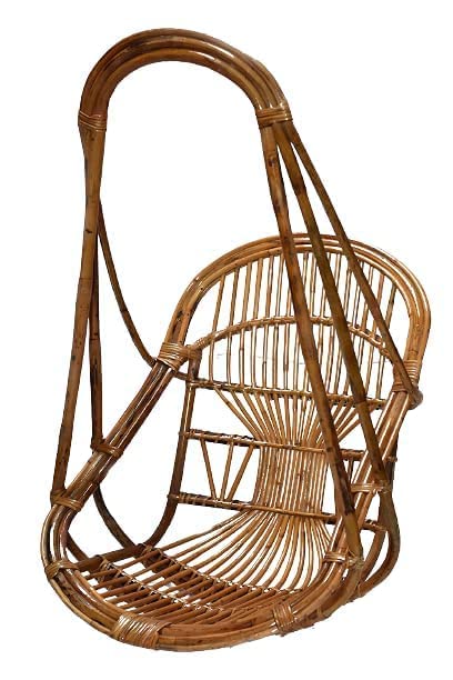 Cane Crafts Premium Rattan Bamboo Cane Swing Chair