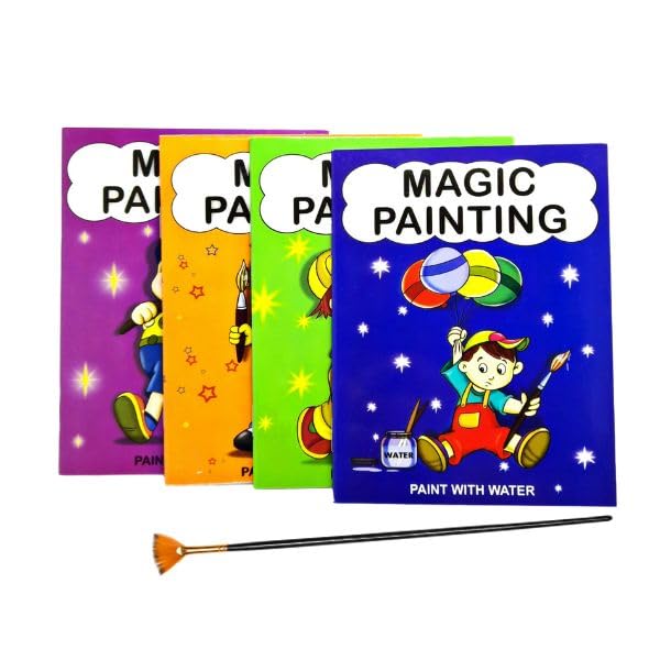 Adultokids Magic Painting Books (Pack of 4)