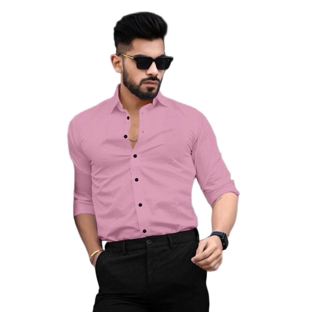 Men’s Cotton Blend Casual Shirt