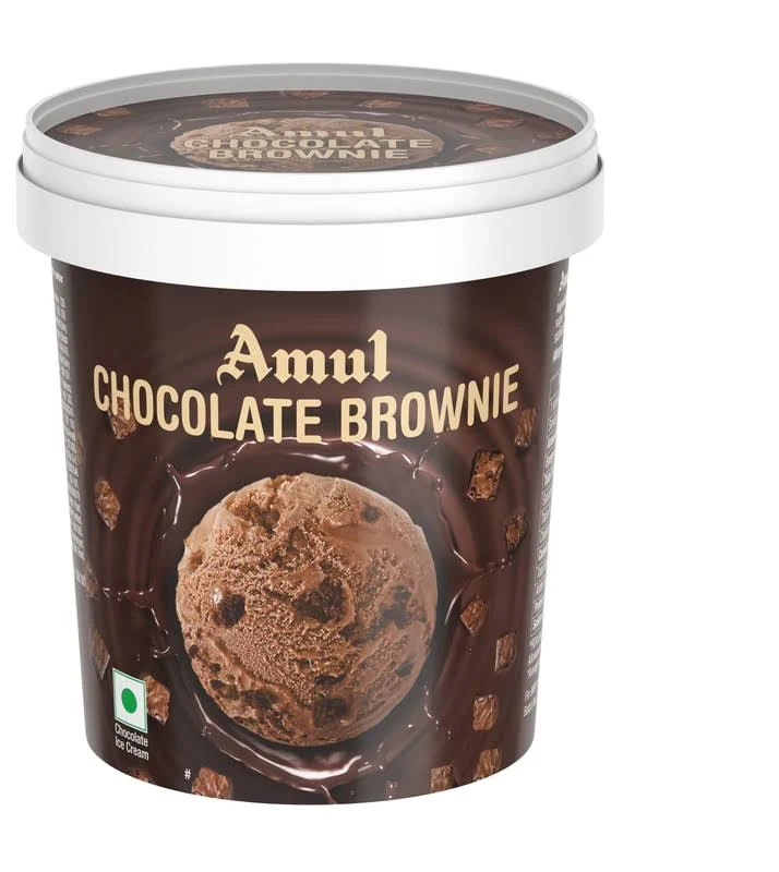 Amul Chocolate Brownie Ice Cream