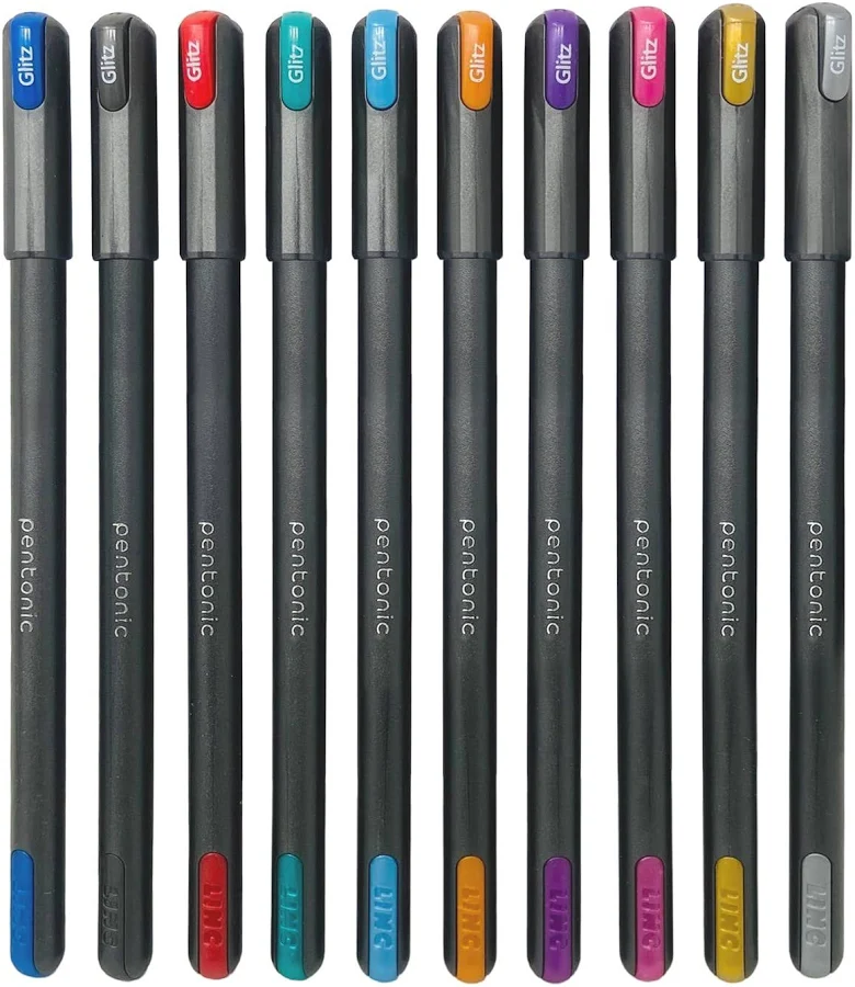 Pentonic Glitz Glitter Gel Pen Set