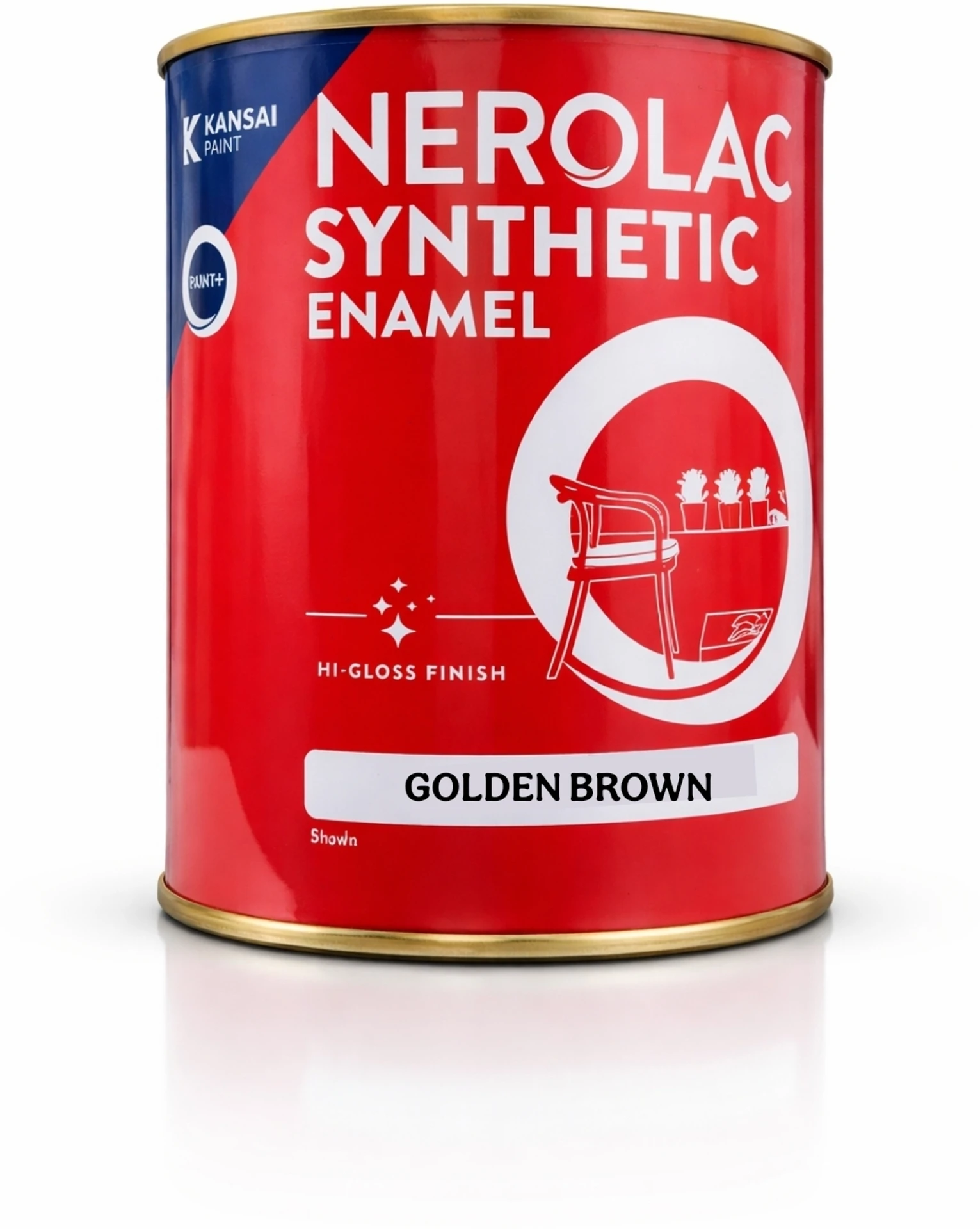 NEROLAC Glossy Enamel Oil Paint for Metal and Wall Paint