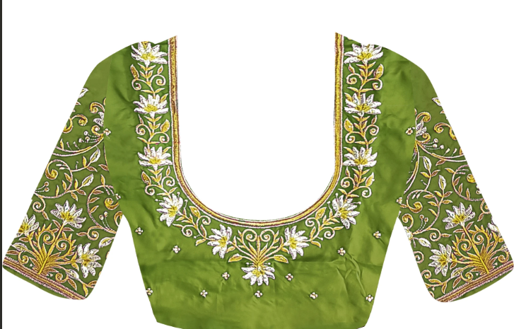 SRIBALAJIESTORE U-Neck Women Blouse