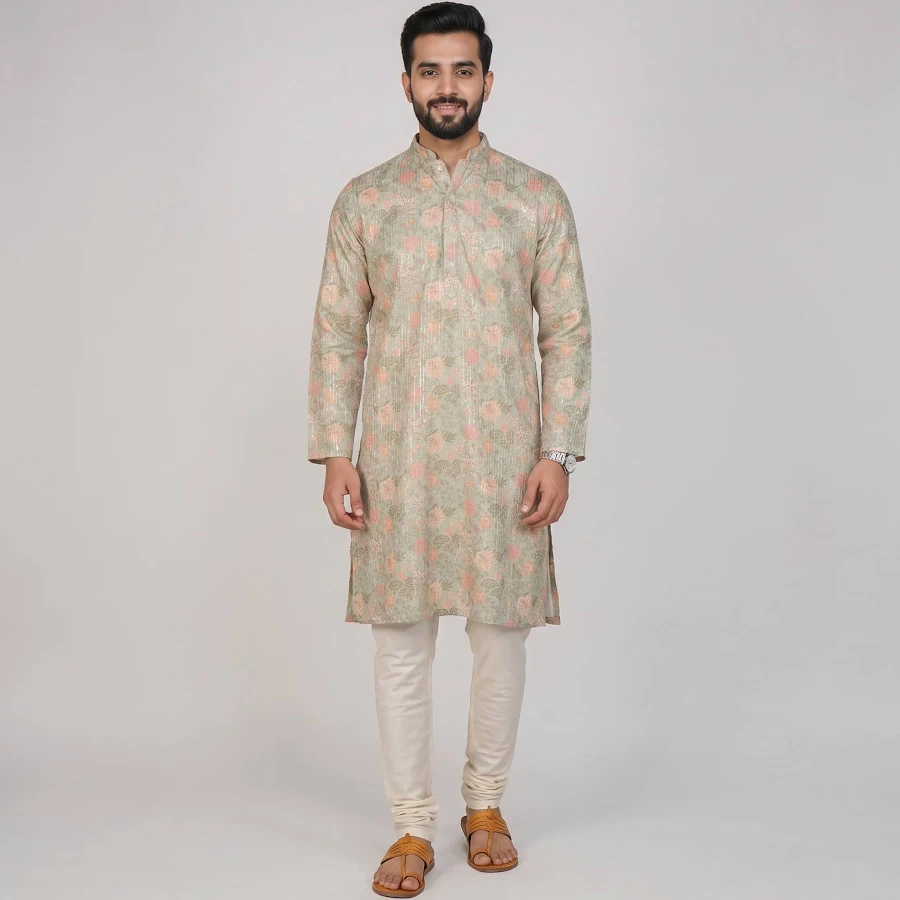 Digital Printed Long Kurta