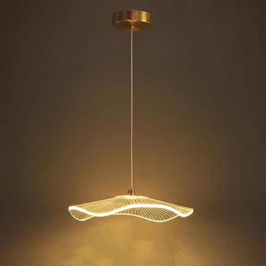 Crystal Wave Pendant Light