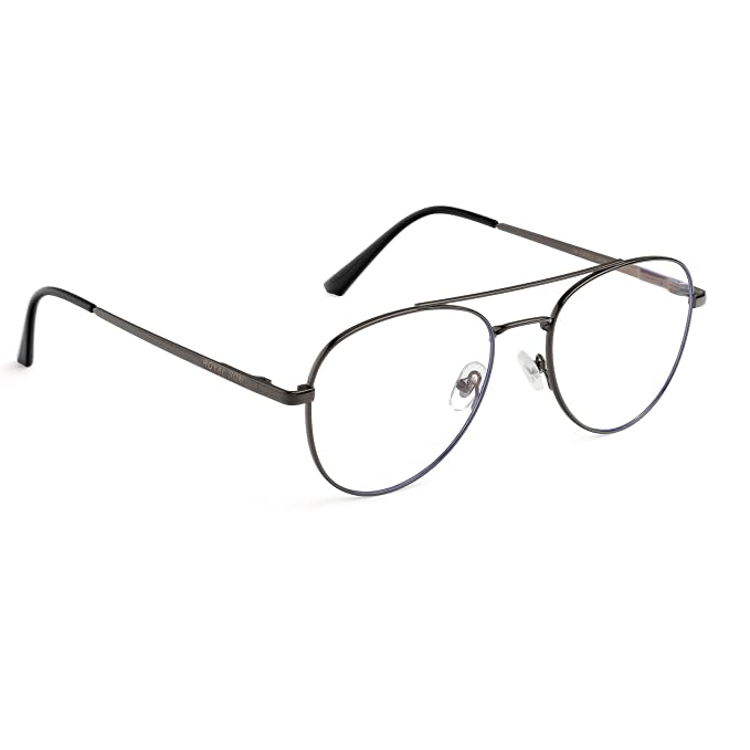 ROYAL SON Blue Block Aviator | Computer Glasses