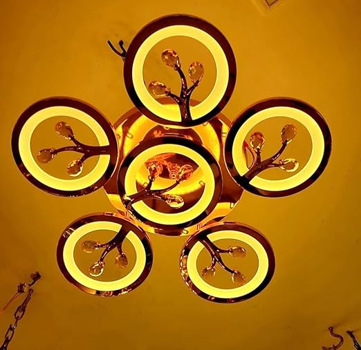 blissbells Modern LED Ring Ceiling Light