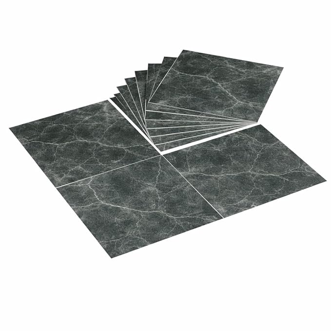 OCEANSKY White & Gold Abstract Marble