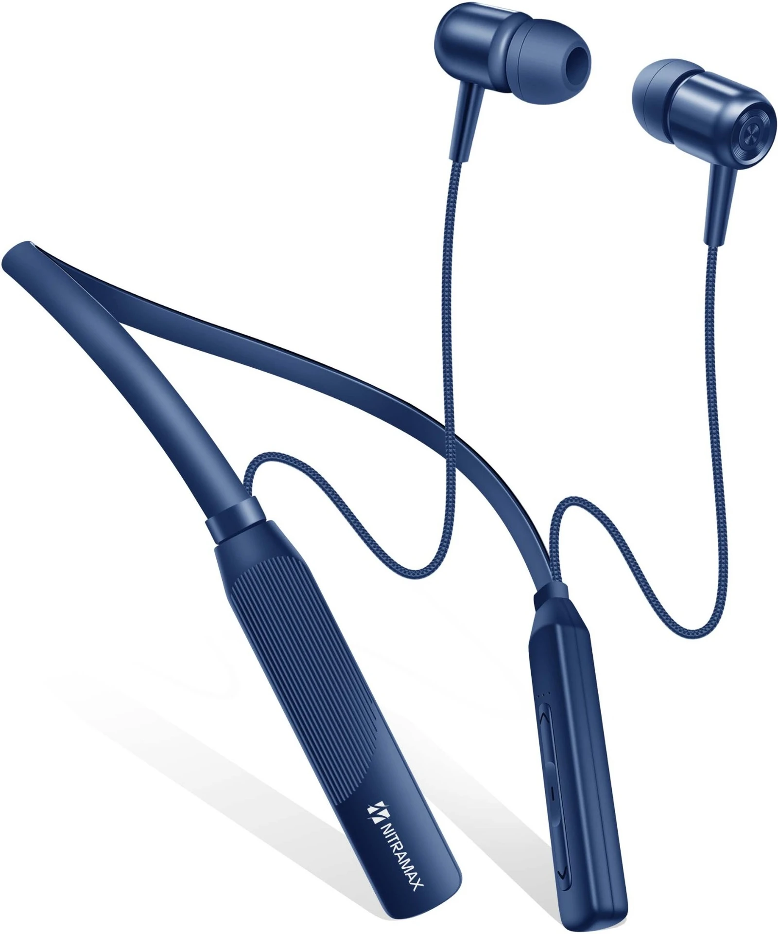 NITRAMAX Bluetooth Neckband Earphones