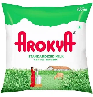 Arokya Standardised Milk 500 ml