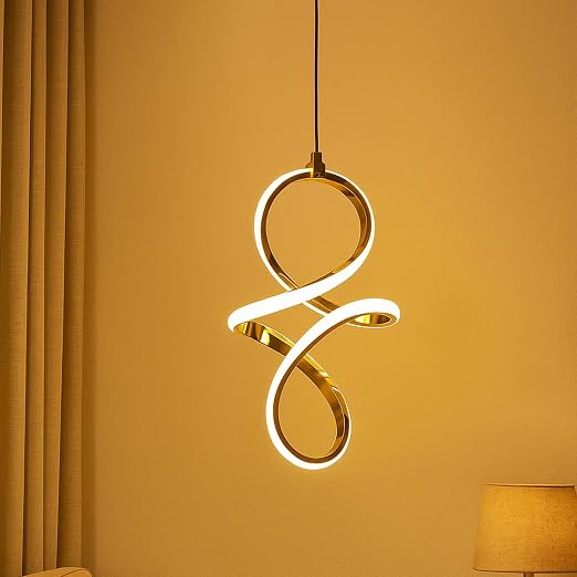 DarkVision Contemporary LED Infinity Pendant Light Hanging
