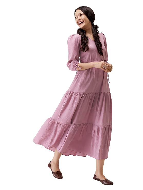AASK Women Fit and Flare Dress