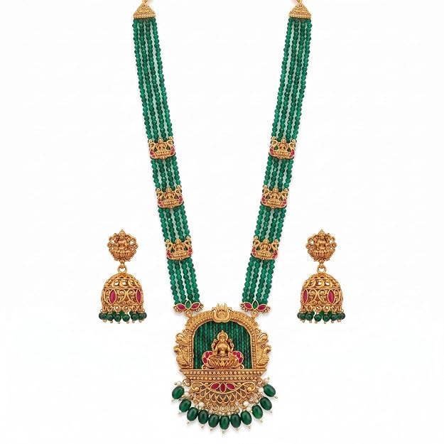 Traditional Temple Jewellery Set for Women
