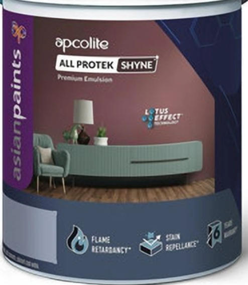Asian Paints Apcolite All Protek Shyne White Emulsion Wall