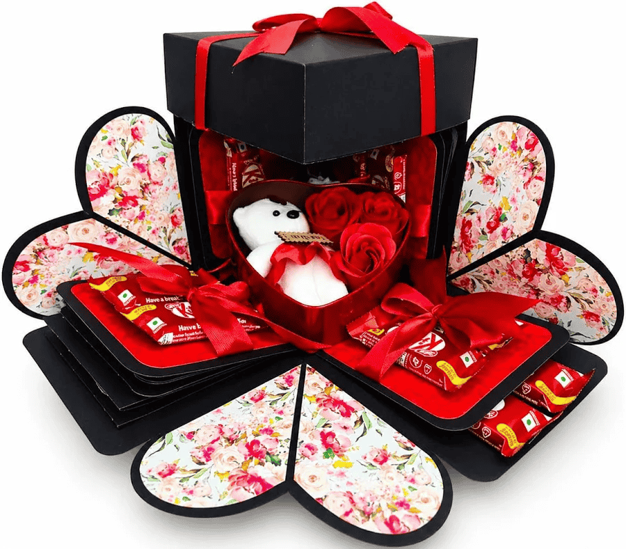 US IDEAL CRAFT Explosion Chocolate Gift Box