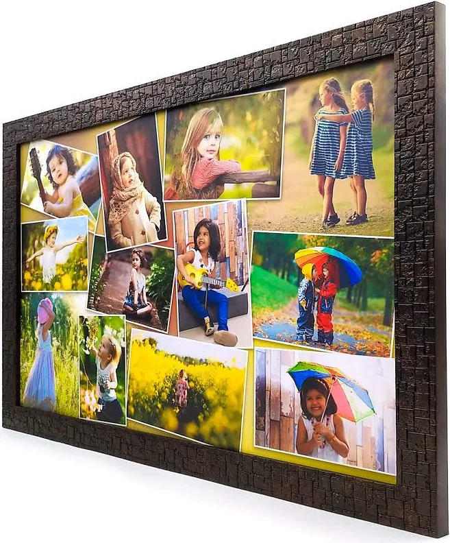 AJANTA ROYAL Wood Personalized Collage Photo Frames