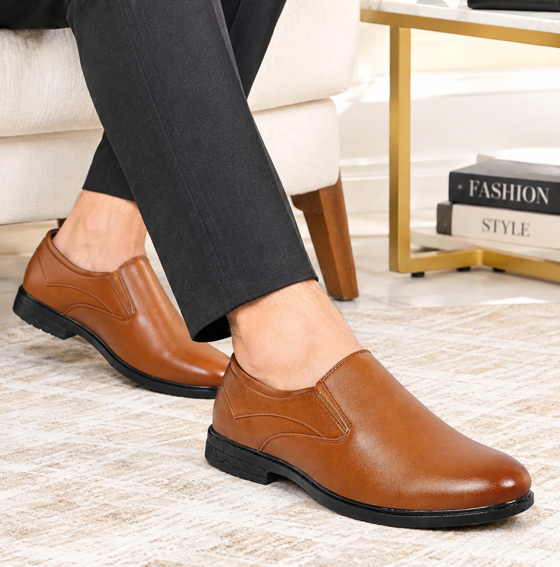 step rider Mens Corporate Shoes