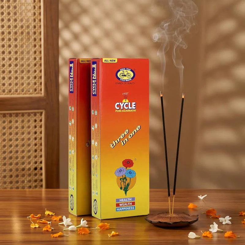 Three in One Agarbatti Combo