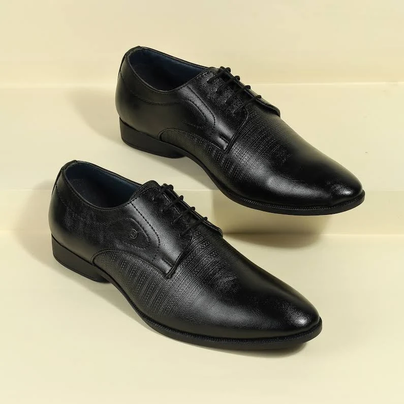 Mens Black Formal Lace-Ups