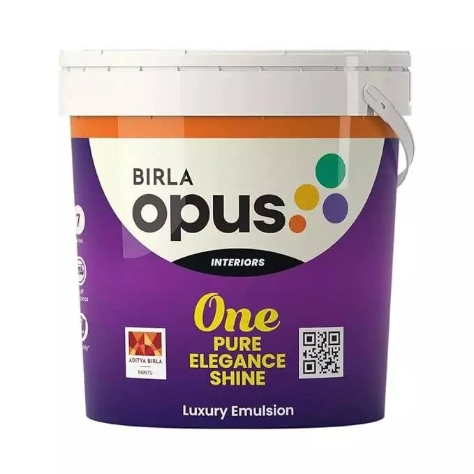 Birla Opus Calista Pure Elegance Shine 4 L White Emulsion Paint
