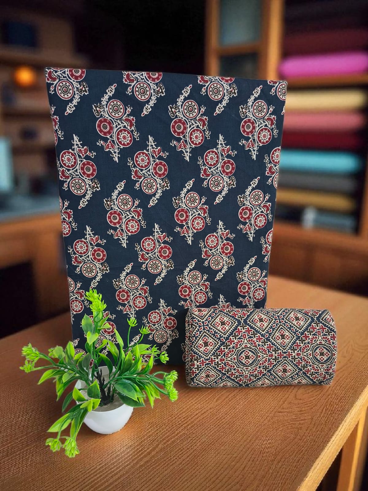Handblock Printed Cotton Fabric