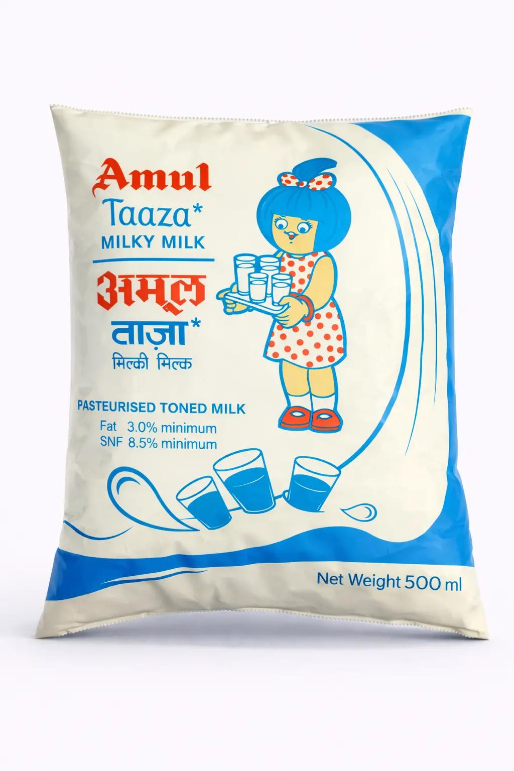 Amul Taaza Toned Milk
