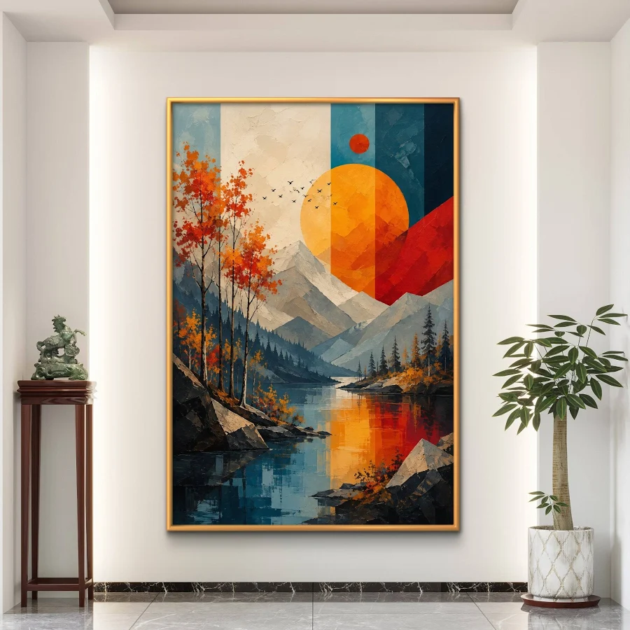 Abstract Art Premium Canvas Painting