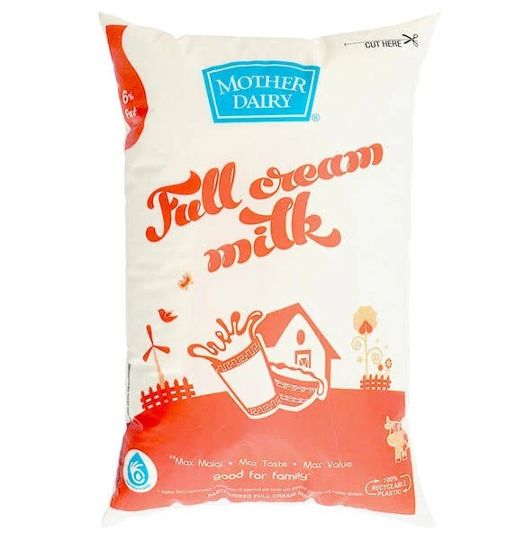 Mother Dairy Full Cream Milk