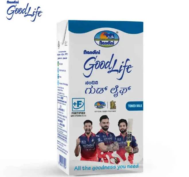 Nandini Goodlife Toned Milk 1 L
