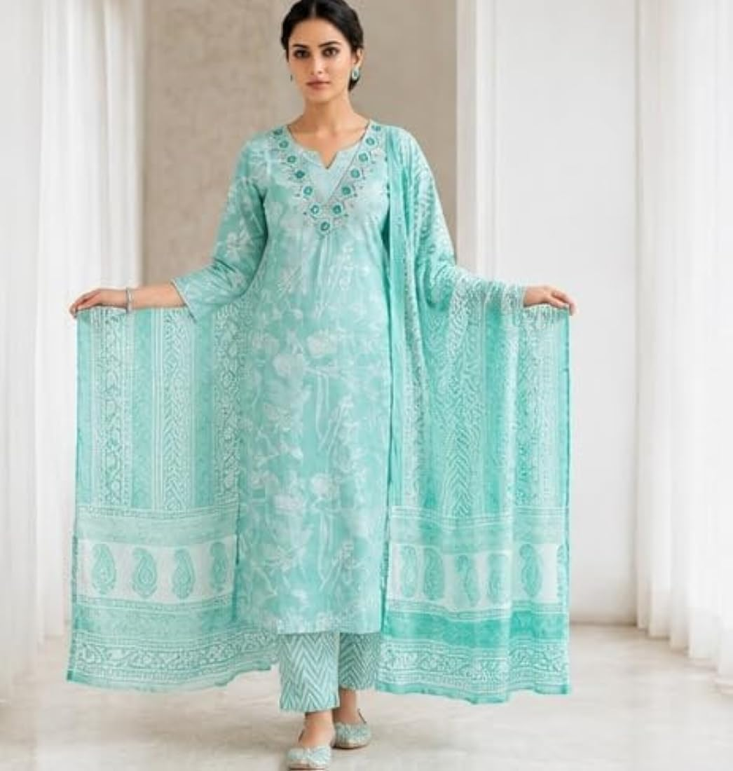 3-piece cotton suit set