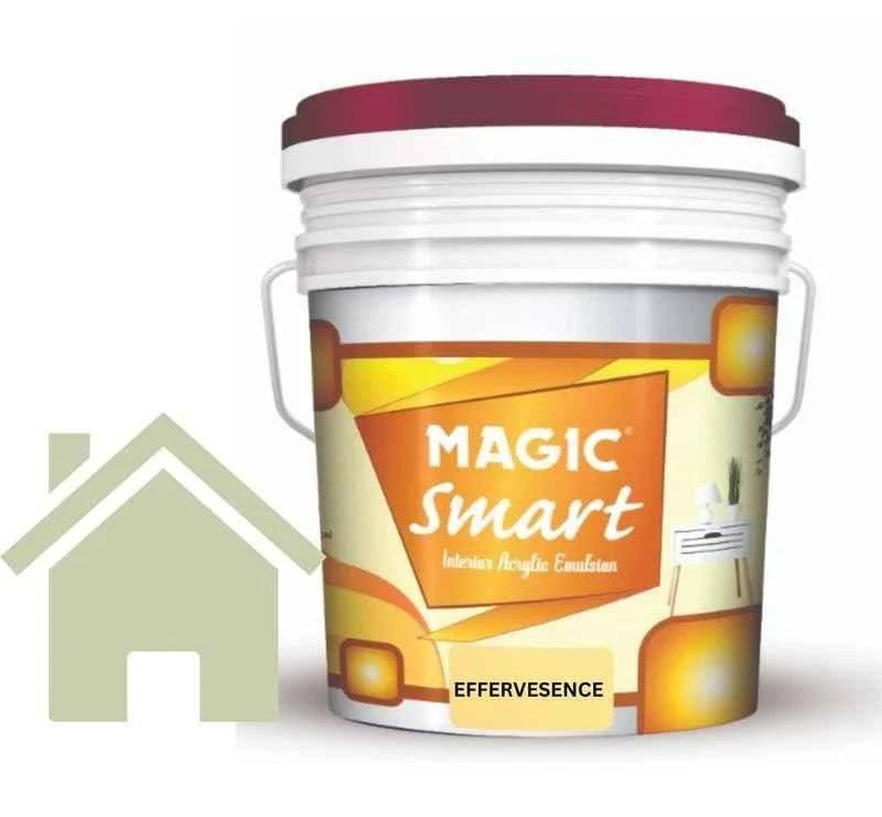 Magic Paints Smart 1 Liter Cranberry Matte Finish Interior Acrylic Emulsion Paint