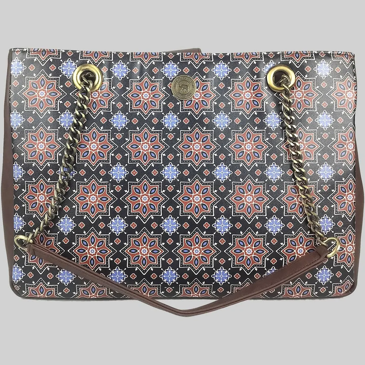 The Bombay Store Ajrakh Sitara Office Handbag