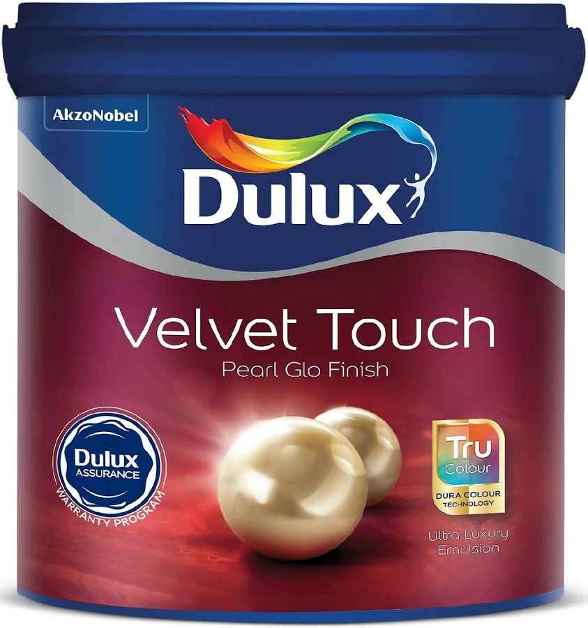 Dulux Velvet Touch Pearl GLO Interior Emulsion Paint