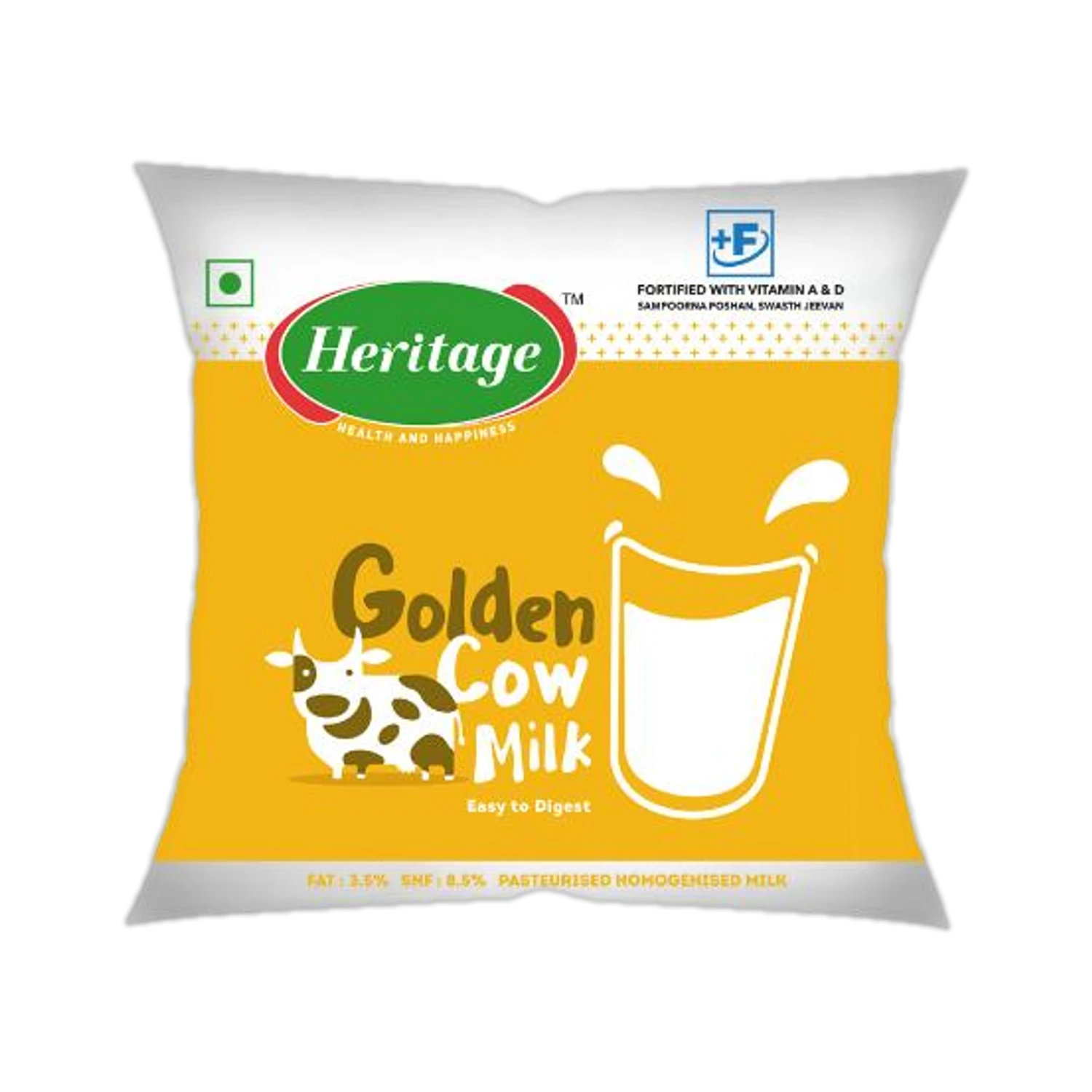 Heritage Golden Cow Milk (500 ml)