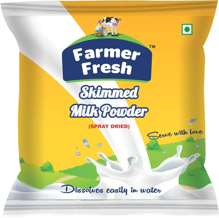 “Farmer Fresh Pure Skimmed Milk Powder