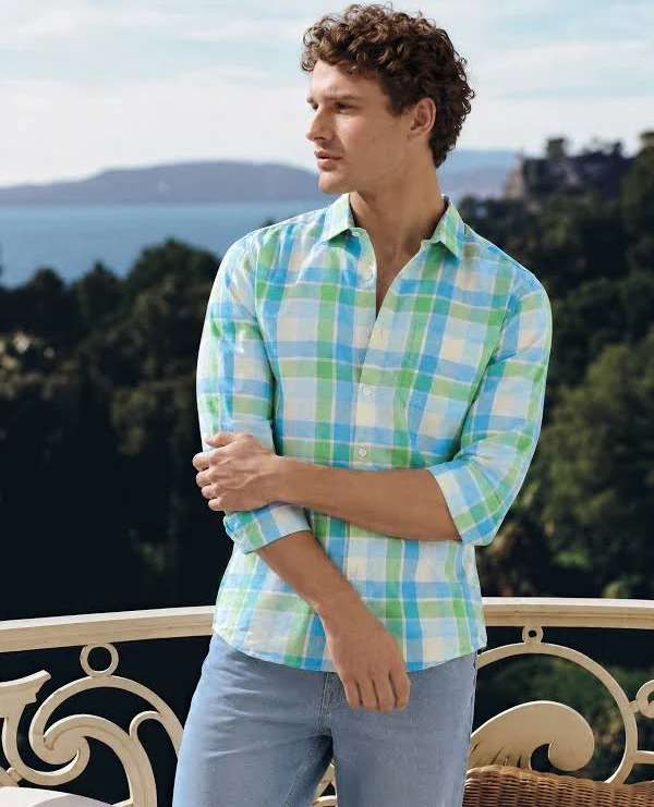 The Indian Garage Co Men Slim Fit Casual Shirt
