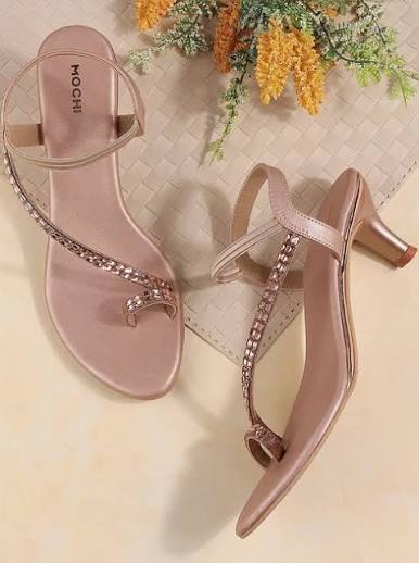 Women’s Rose Gold Toe Ring Stilettos