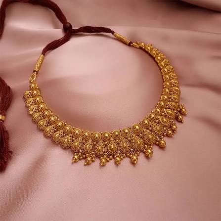 Regal Rajasthani Gold Necklace