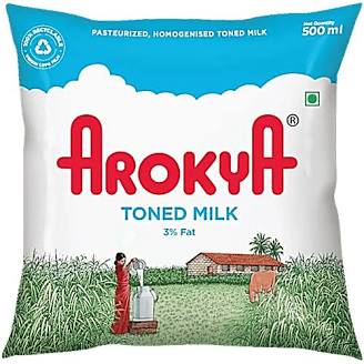 Arokya Toned Milk 500 ml