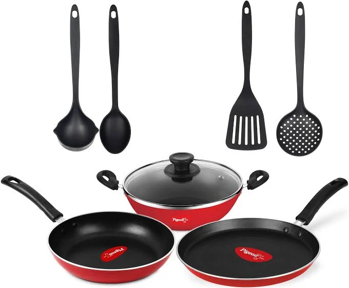 Pigeon by Stovekraft Mio Nonstick Aluminium Cookware