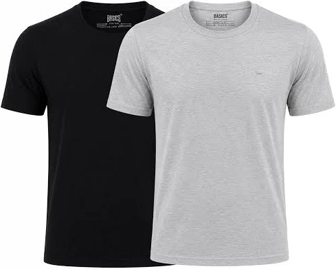 Basics Regular Fit Cotton Crew T-Shirt