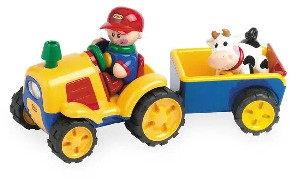 Kidsland Multicolor Tractor Trailer Toy For Kids