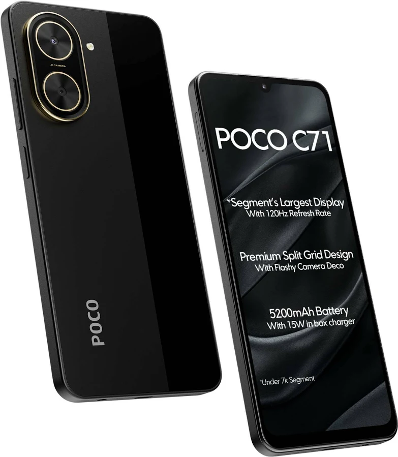 POCO C71 ( Desert Gold, 4GB-64GB )