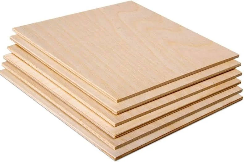 Ormango 6 Pieces Plywood Board Sheet 5 mm Thick for Arts
