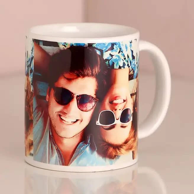 Personalized White Photo Mug by FNP