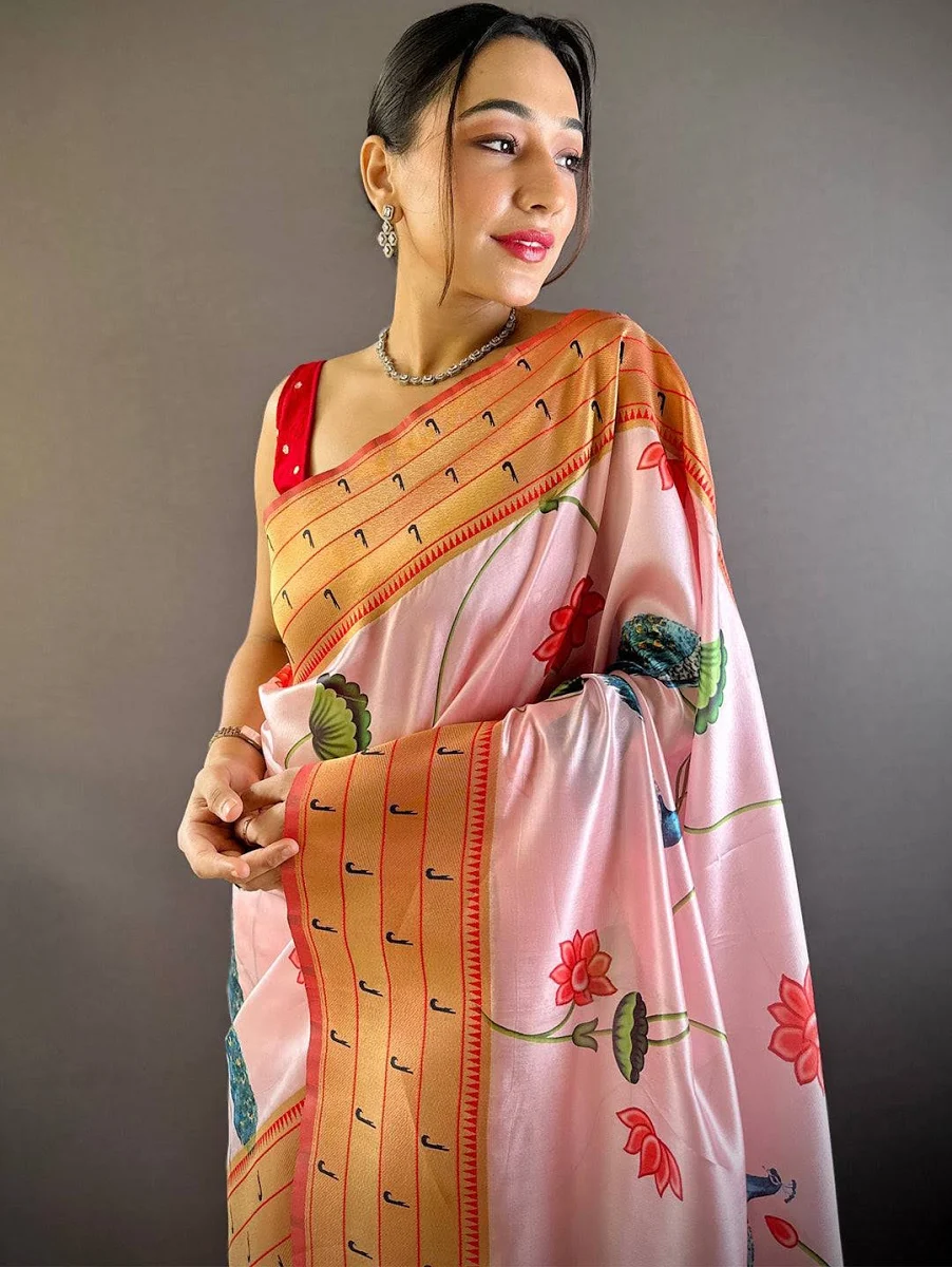 Vastranand Heritage Elegance Soft Silk Saree