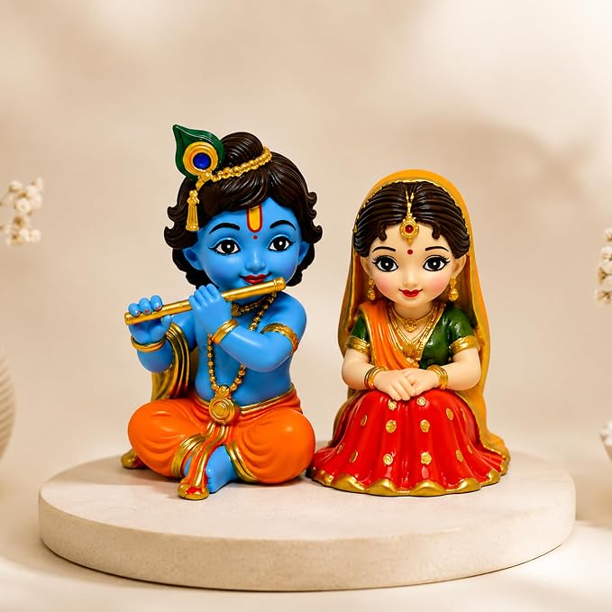 UNOVATE Radha Krishna Idol for Gift