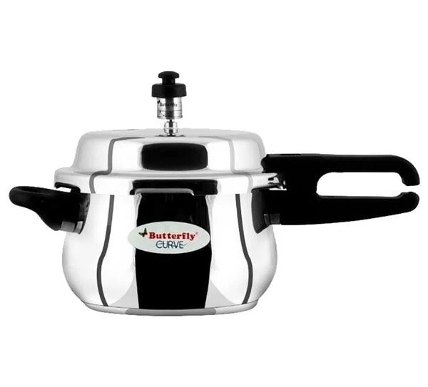 Butterfly Curve Stainless Steel Pressure Cooker